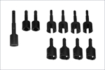 007 WHEEL & DIFF. SHAFT SET FAZER